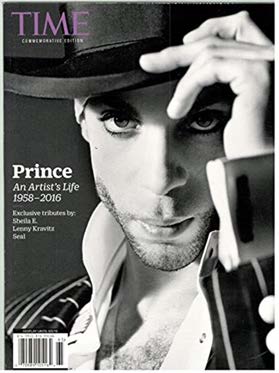 Figure 5. Four special edition magazines commemorating Princeafter he died in 2016.